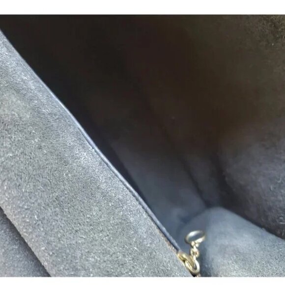 Authentic Coach 9927 Black Glove Leather Willis Station Crossbody Shoulder Bag - Picture 6 of 10